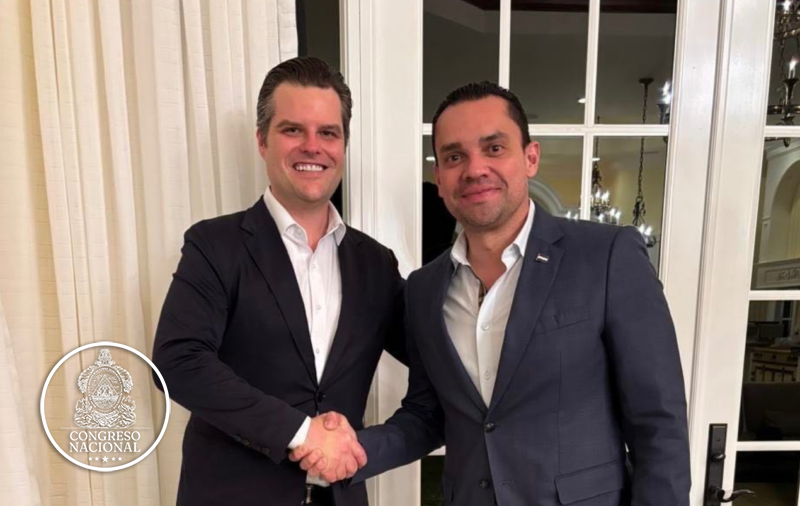 Presidente del CN fortalece agenda internacional con visita a congresistas de EE UU