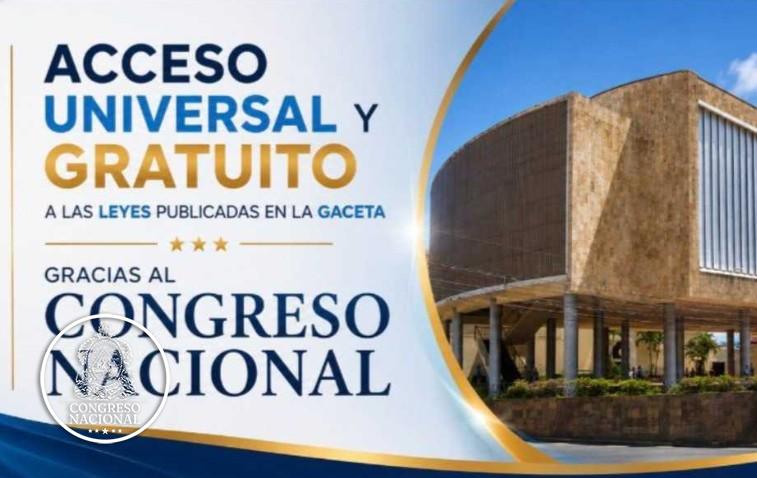 Acceso gratuito a La Gaceta refleja la voluntad política del nuevo Congreso Nacional: CNA